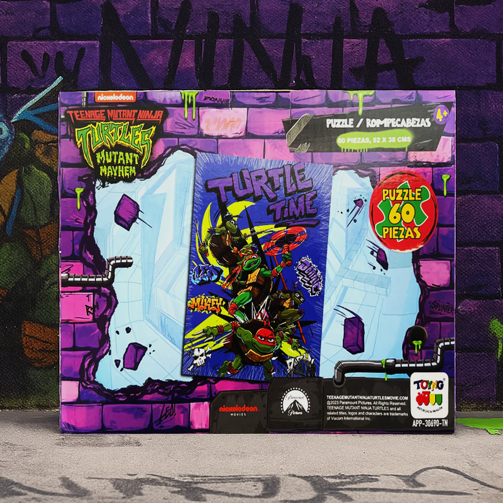 Puzzle 60 Piezas - Tortugas Ninjas - Toyng Chile