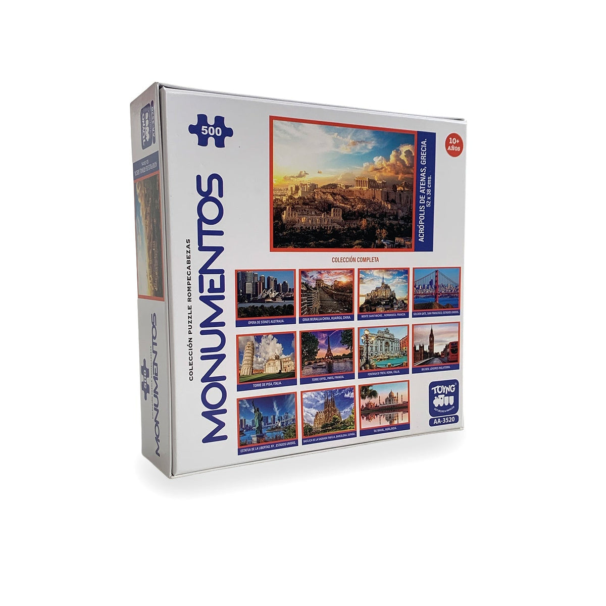 Puzzle Acrópolis De Atenas (500 Piezas) - Toyng - Toyng Chile