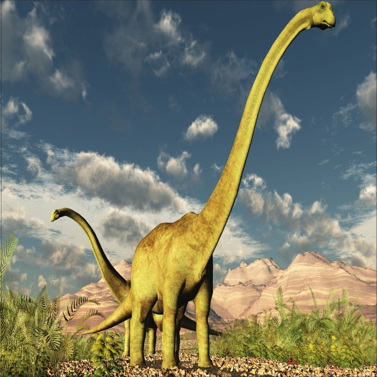 Puzzle Brachiosaurus Colección Jurásica (100 Piezas) - Toyng - Toyng Chile