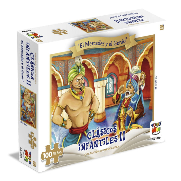 Puzzle El Mercader Y El Genio (100 Piezas) - Toyng - Toyng Chile