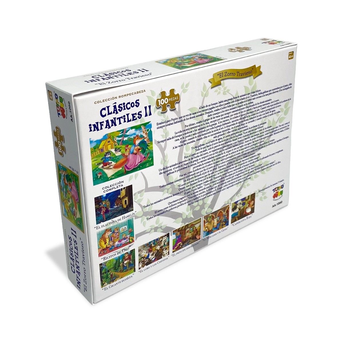 Puzzle El Zorro Travieso (100 Piezas) - Toyng - Toyng Chile