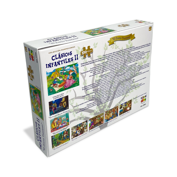 Puzzle El Zorro Travieso (100 Piezas) - Toyng - Toyng Chile