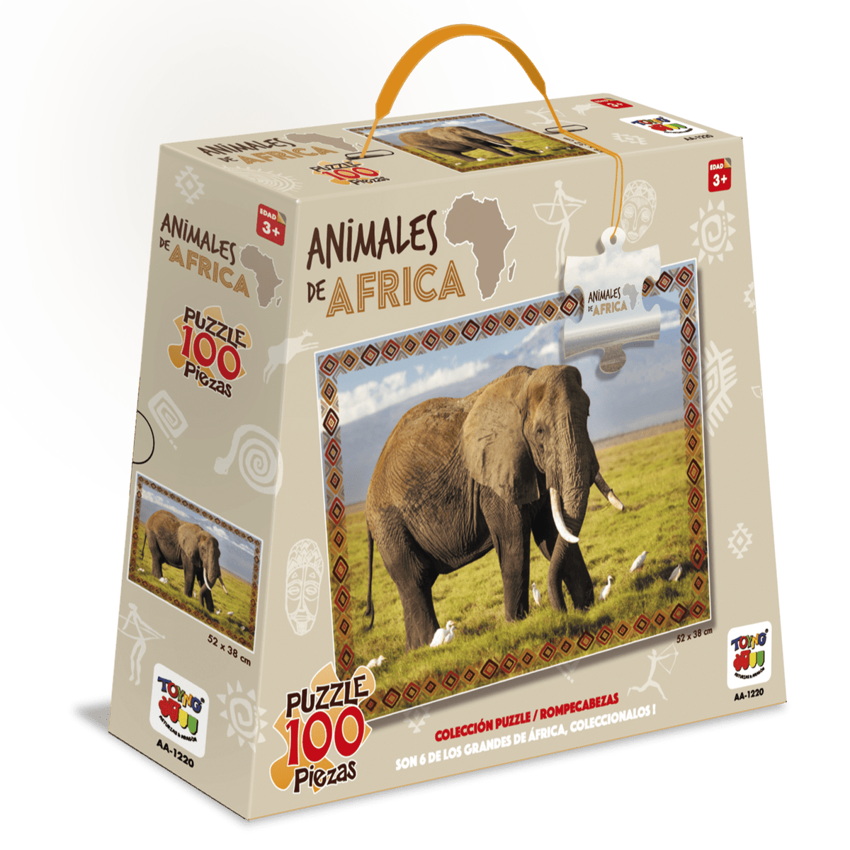 Puzzle Elefante (100 Piezas) - Toyng - Toyng Chile