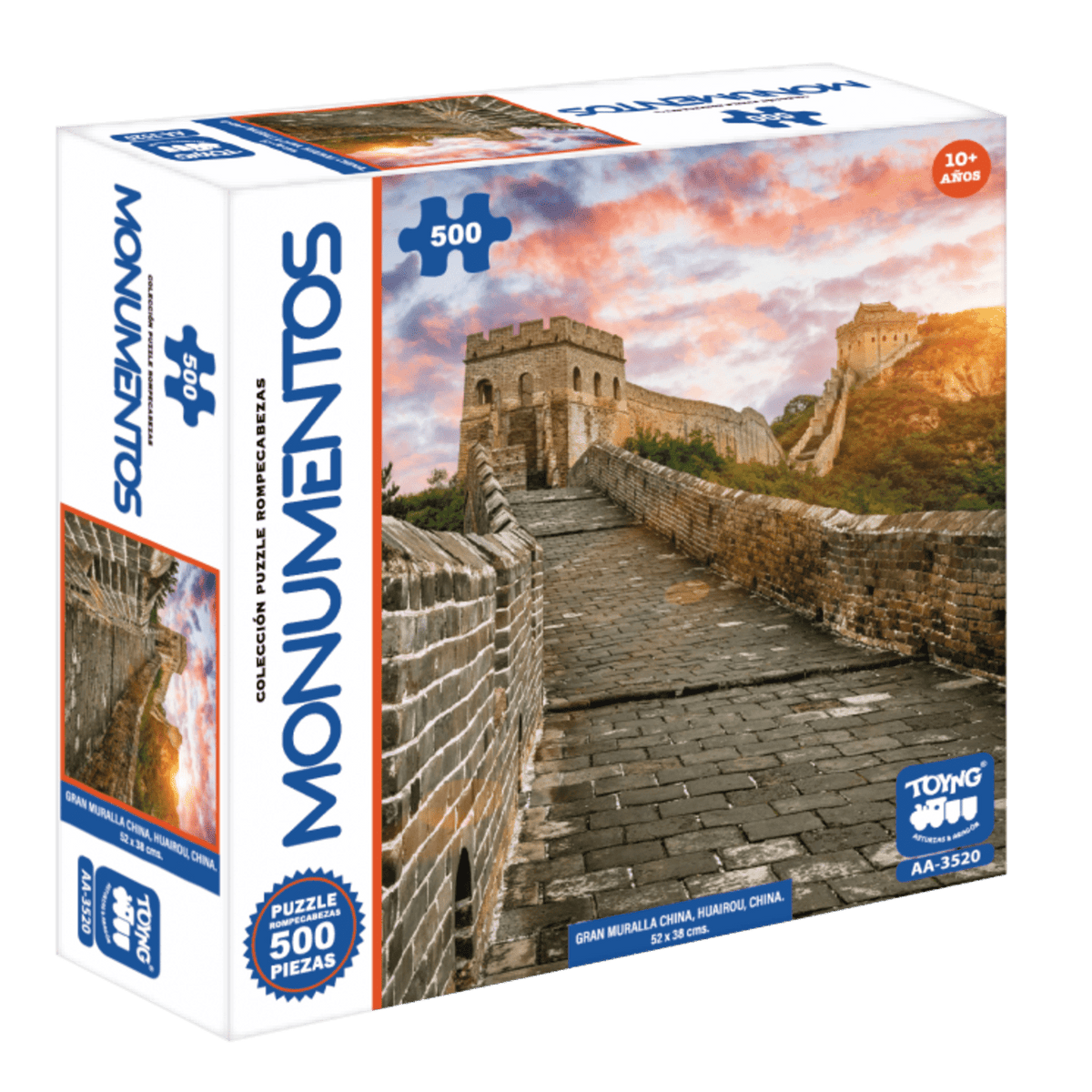 Puzzle Gran Muralla China (500 Piezas) - Toyng - Toyng Chile