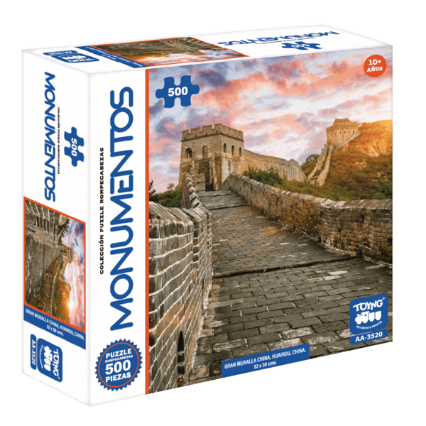 Puzzle Gran Muralla China (500 Piezas) - Toyng - Toyng Chile