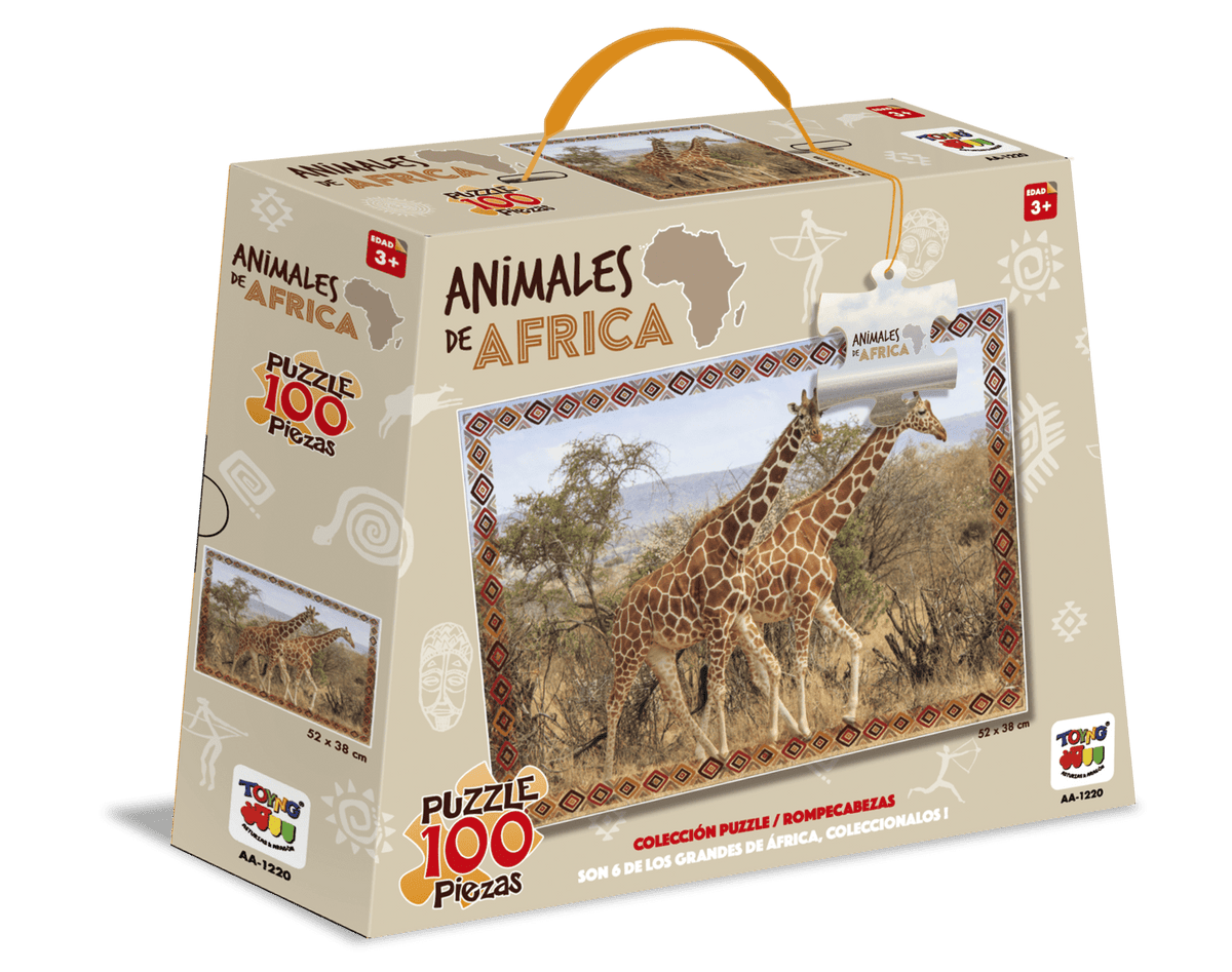 Puzzle Jirafas (100 Piezas) - Toyng - Toyng Chile