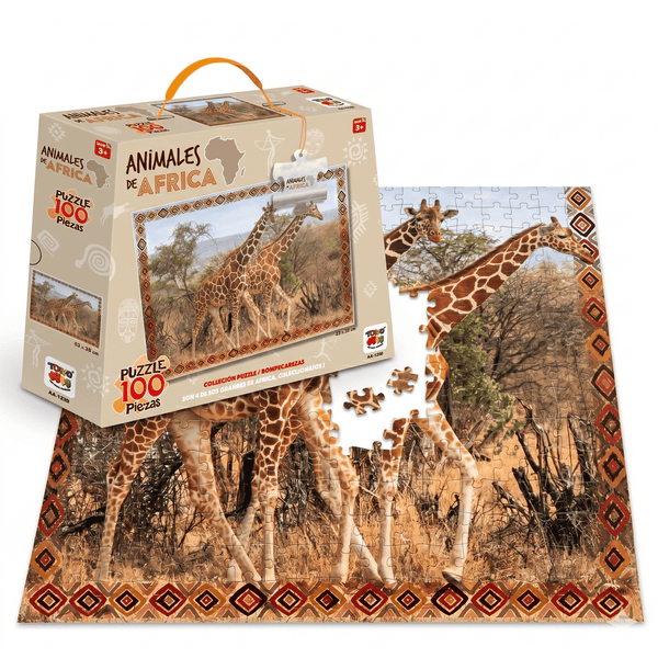 Puzzle Jirafas (100 Piezas) - Toyng - Toyng Chile