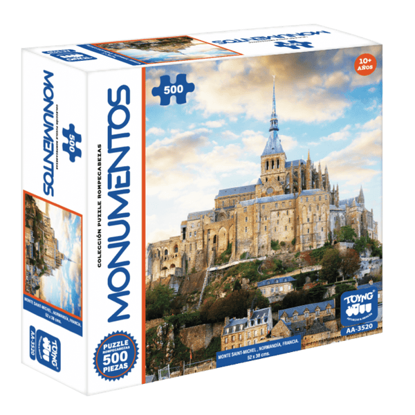 Puzzle Monte Saint-Michel (500 Piezas) - Toyng - Toyng Chile