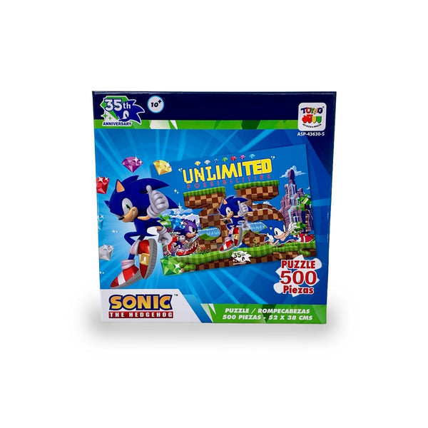 Puzzle Rompecabezas Sonic (500) Piezas - Sonic - Toyng Chile