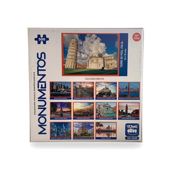 Puzzle Torre De Pisa (500 Piezas) - Toyng - Toyng Chile