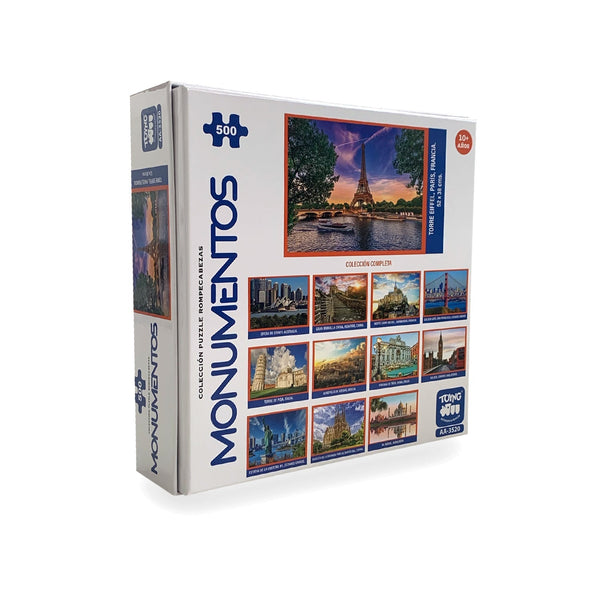 Puzzle Torre Eiffel (500 Piezas) - Toyng - Toyng Chile