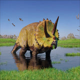 Puzzle Triceratops Colección Jurásica (100 Piezas) - Toyng - Toyng Chile