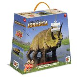 Puzzle Triceratops Colección Jurásica (100 Piezas) - Toyng - Toyng Chile