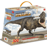 Puzzle Tyrannosaurus Colección Jurásica (100 Piezas) - Toyng - Toyng Chile