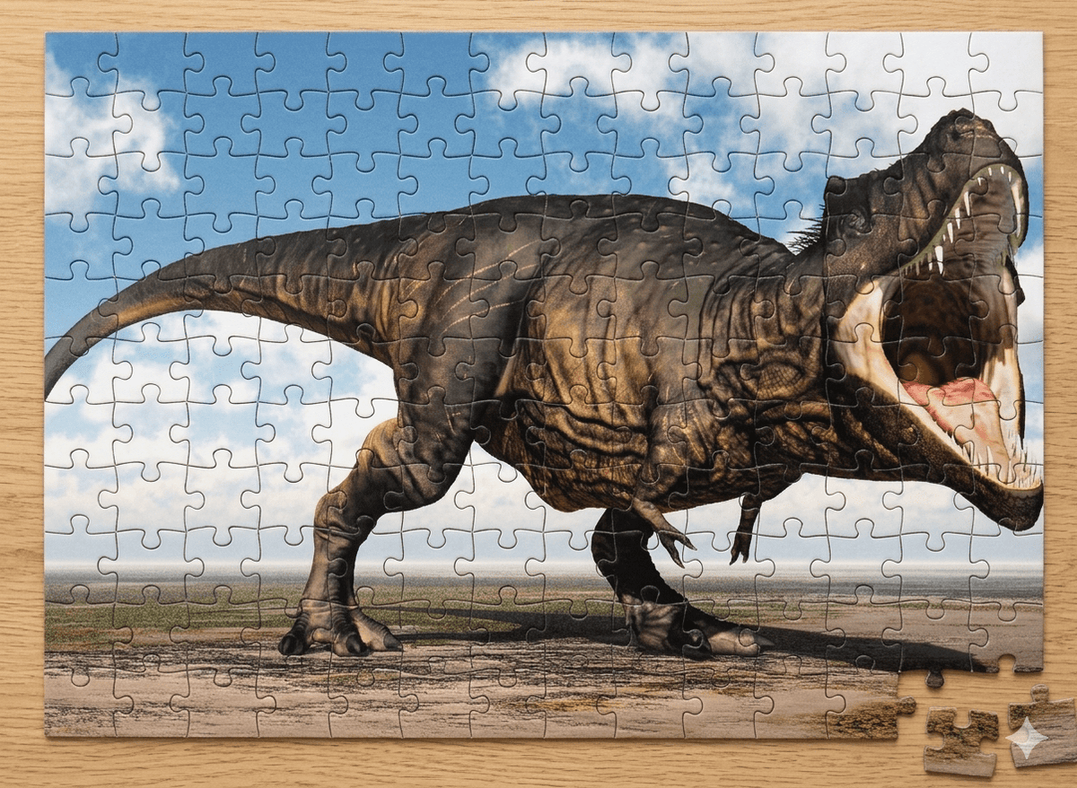 Puzzle Tyrannosaurus Colección Jurásica (100 Piezas) - Toyng - Toyng Chile