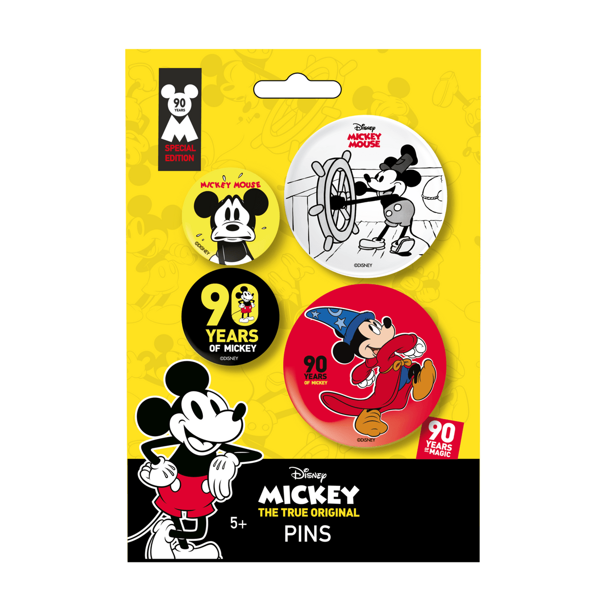 Set 4 Pins - Disney - Toyng Chile