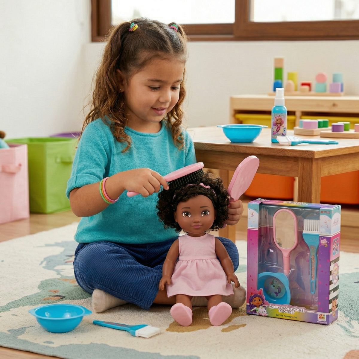 Set De Peluquería Tintura - Gabby´S Doll House - Toyng Chile