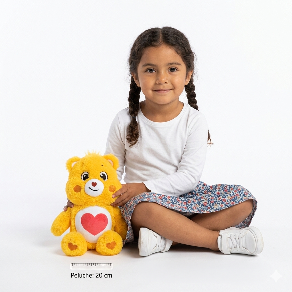 Peluche Tiernosito Naranja 20 Cm - Ositos Cariñositos