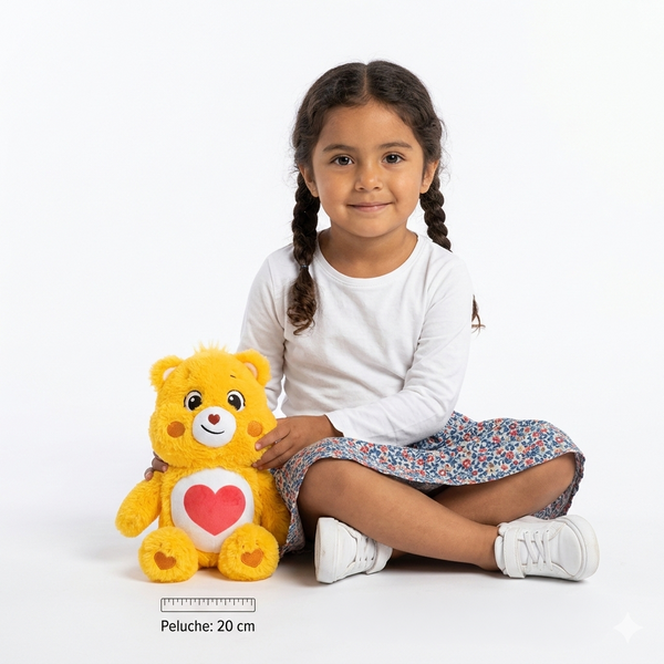 Peluche Tiernosito Naranja 20 Cm - Ositos Cariñositos